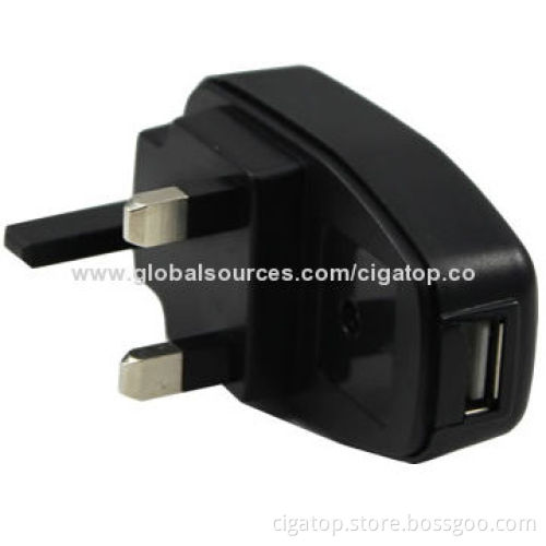 E-cigarette Charger with 100 to 250V AC, 50/60Hz Input Voltage, Wireless Phone Charger